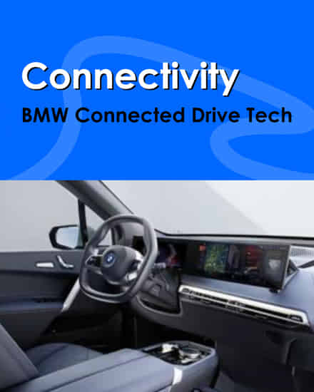 BMW iX Electric Connectivity BMW Connected Drive Tech