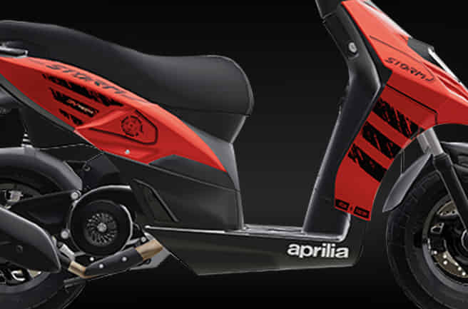 Aprilia Storm 125 2019-2024 Convenient Under-Seat Storage