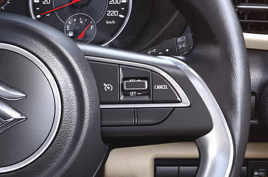 Dzire Cruise Control with Rear AC Vents