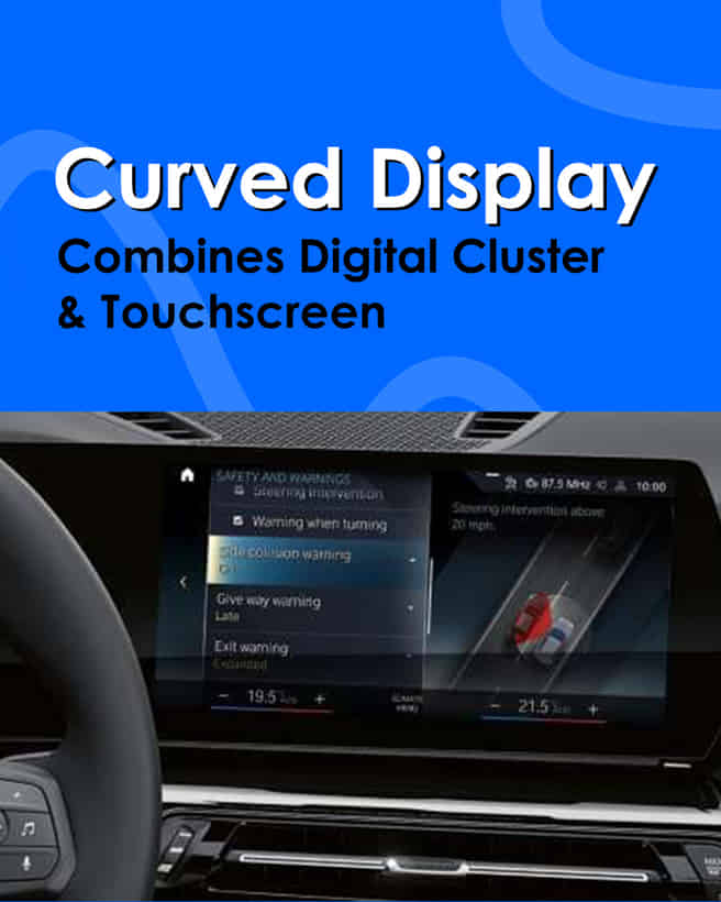 BMW X1 Curved Display
