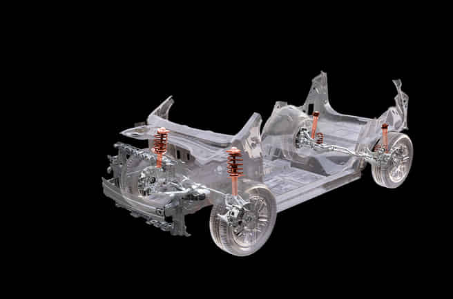 Mahindra XUV 7X0 DAVINCI Suspension with Frequency Selective Damping