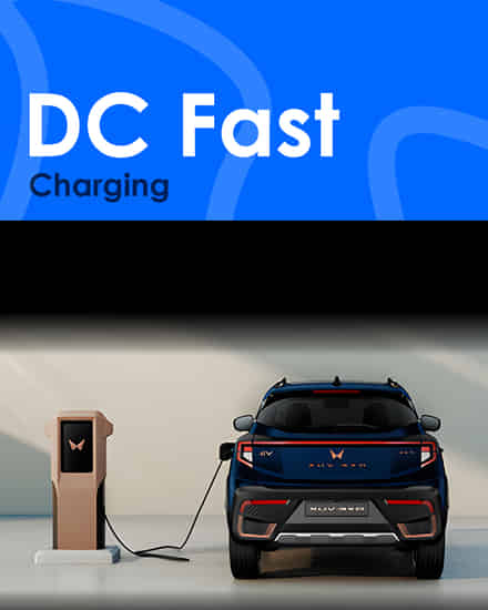 Mahindra XUV 3X0 EV DC Fast Charging