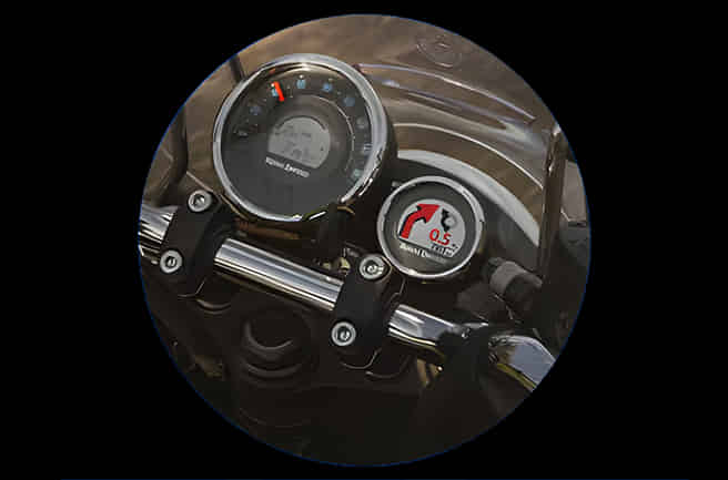 Royal Enfield Meteor 350 Digi-Analog Cluster