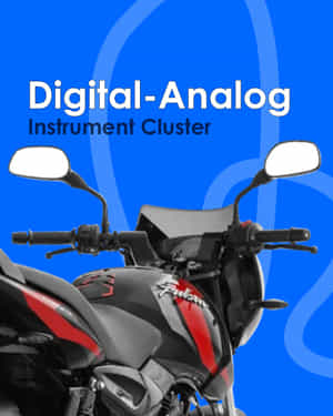 Pulsar 150 Digital-Analog Instrument Cluster 