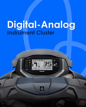 Burgman Street Digital-Analog Instrument Cluster Burgman Street Digital-Analog Instrument Cluster