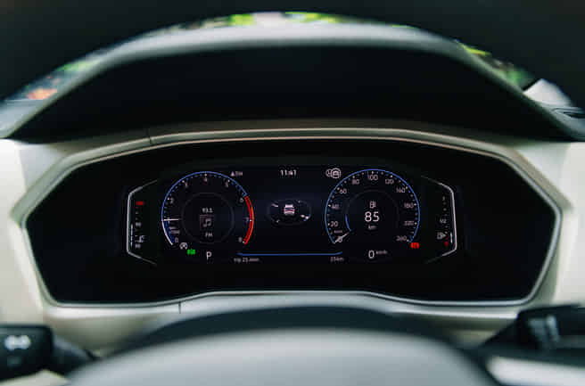 Volkswagen Taigun Digital Cluster