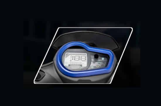 RayZR 125 Fi-Hybrid Digital Cluster with Bluetooth Connectivity