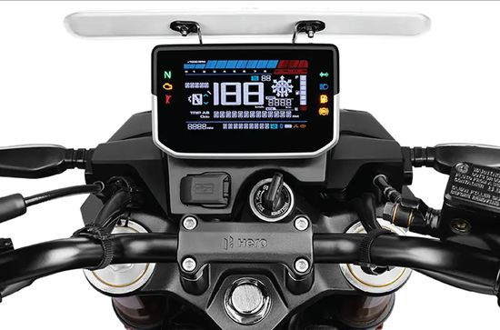 Xtreme 160R 4V Digital Cluster with Hero Connect