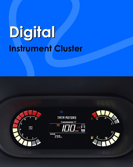 Tata Tiago NRG BS6 Digital Instrument Cluster