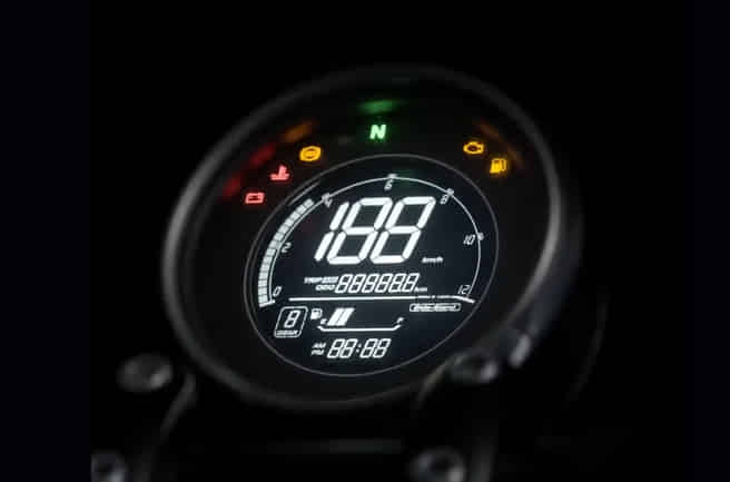 JAWA 42 Bobber Digital Instrument Console