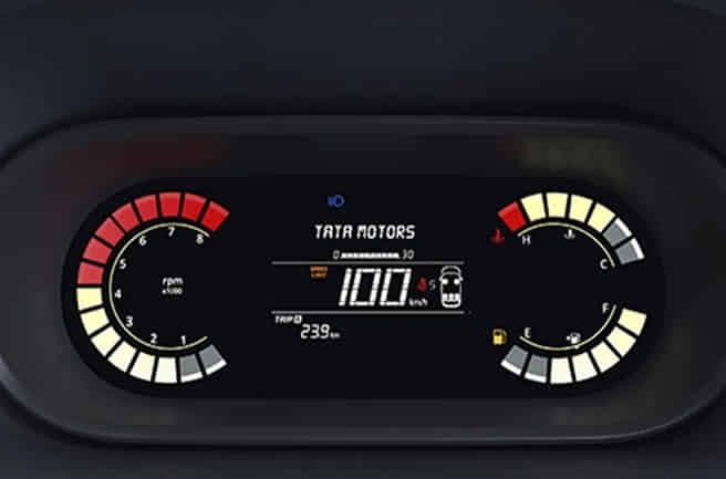 Tata Tiago CNG Digital Instrument Display