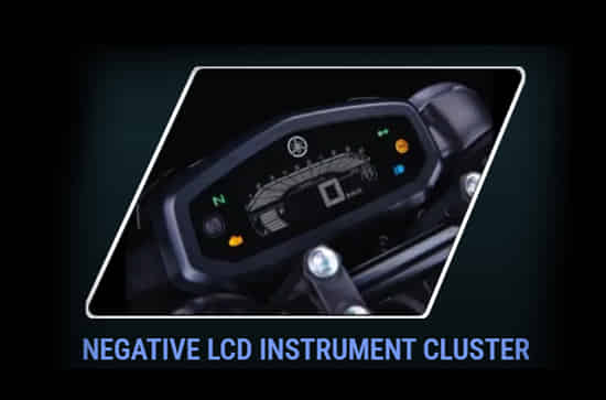FZ Rave Digital LCD Instrument Cluster