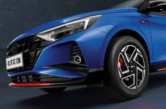 i20 N Line Disc Brakes on All Four Wheels