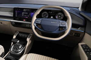 Carens Clavis Double D-Cut Steering Wheel Carens Clavis Double D-Cut Steering Wheel