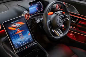 AMG SL55 Roadster Drivers Cockpit AMG SL55 Roadster Drivers Cockpit