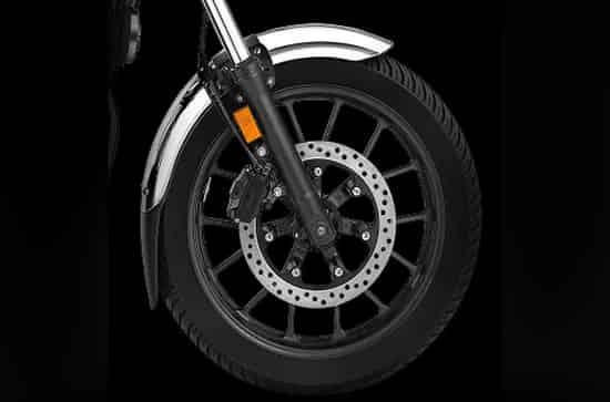 Hness CB350 Dual-Channel ABS Braking