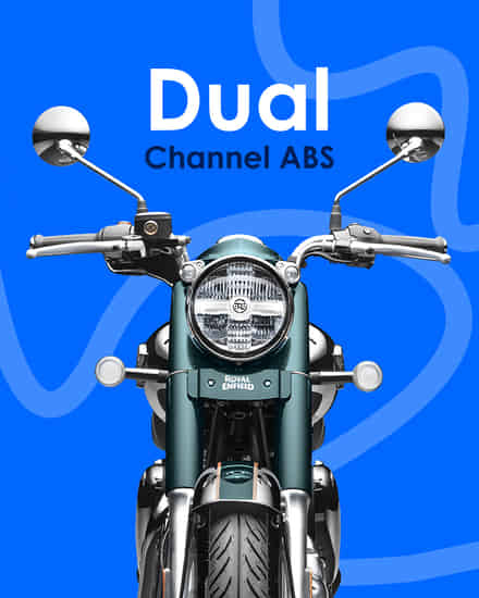 Royal Enfield Classic 350 Dual-Channel ABS
