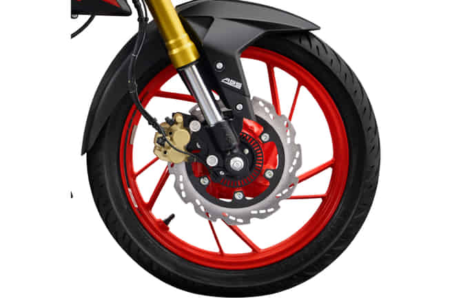 TVS Apache RTR 160 4V Dual-Channel ABS with Rear Lift-Off Protection