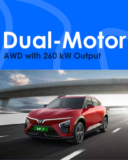 VinFast VF7 Dual-Motor AWD with 260 kW Output