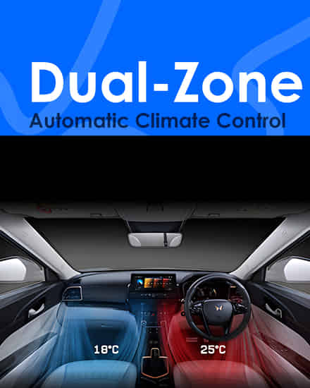 Mahindra XUV 3X0 EV Dual-Zone Automatic Climate Control