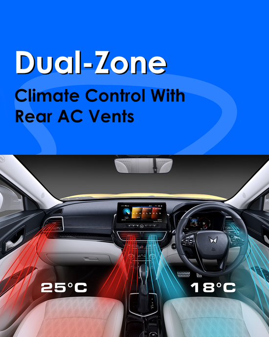 XUV 3X0 Dual-Zone Climate Control with Rear AC Vents