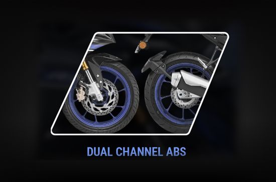 R15 M Dual Channel ABS