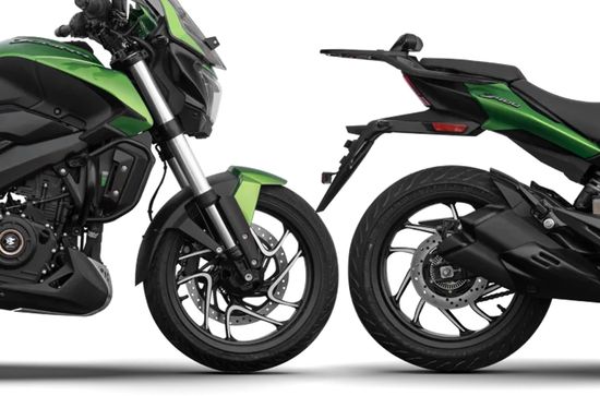 Dominar 400  Dual Disc Brakes with ABS