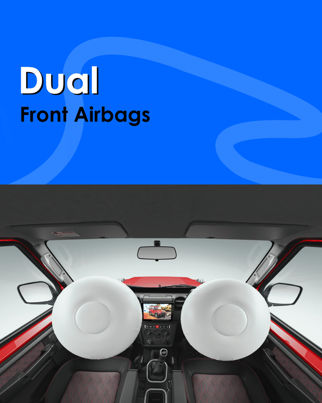 Force Gurkha Dual Front Airbags