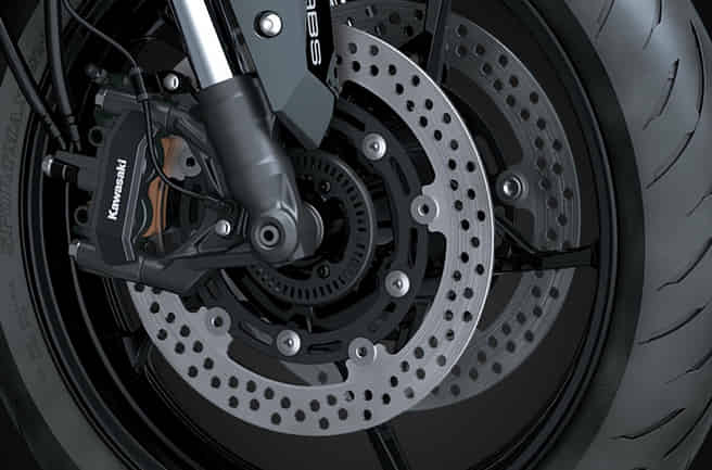 Kawasaki Ninja ZX-4R Dual Front Disc Brake Kawasaki Ninja ZX-4R Dual Front Disc Brake