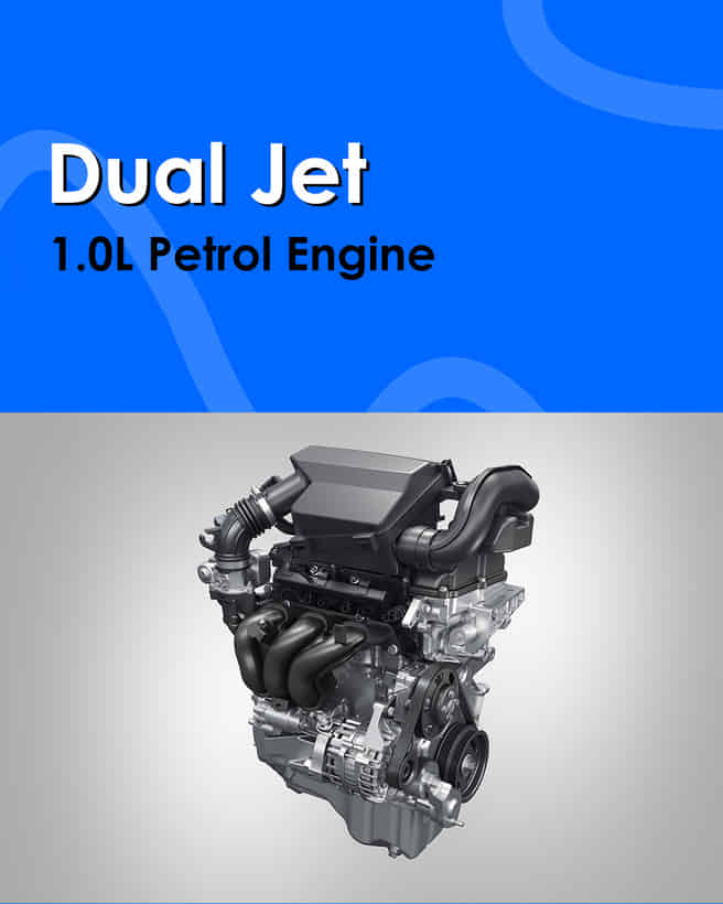 Maruti Suzuki Celerio DualJet 1.0L Petrol Engine
