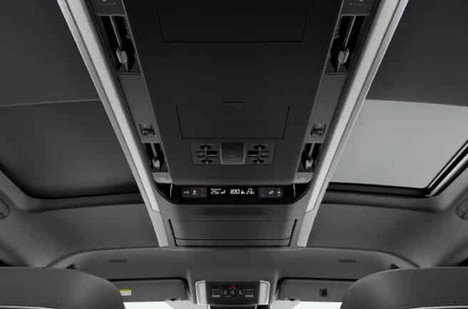 Toyota Vellfire Dual sunroof 