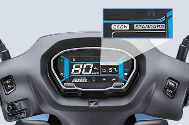 Honda QC 1 Eco & Standard Ride Modes