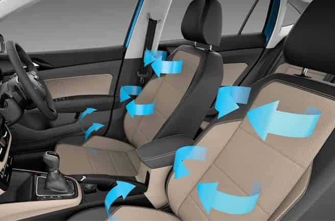 Skoda Slavia Electric Front Seats