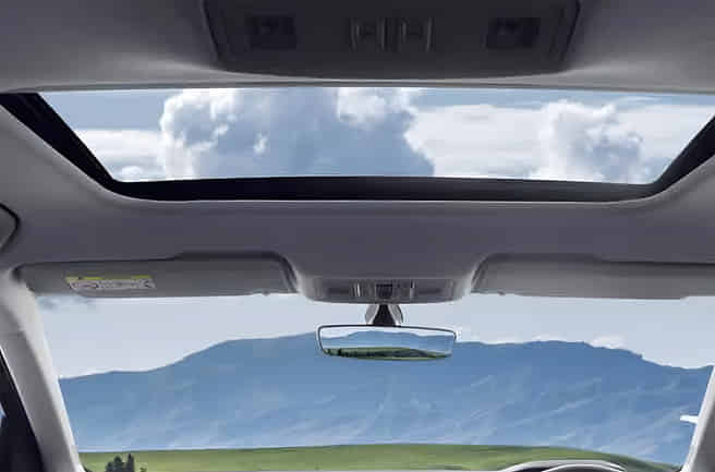 Skoda Kylaq Electric Sunroof with Anti-pinch Technology-