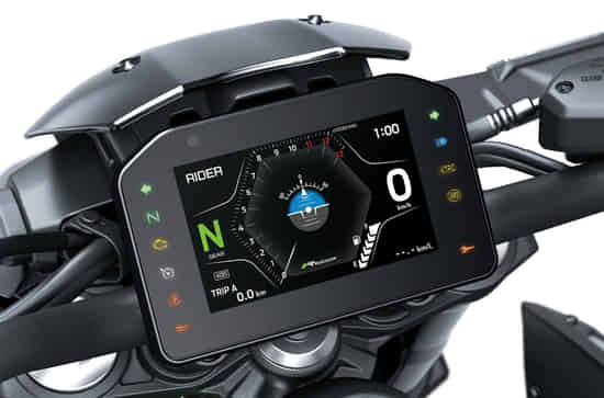 Z900 Equipped Electronic Riding Support Technology