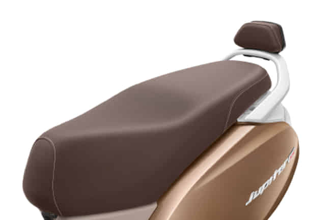 TVS Jupiter 125 Equipped with the longest seat