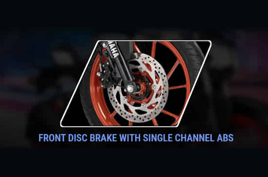 FZS FI V4 Front Disc Brake with ABS 