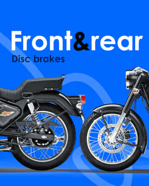 Bullet 350 Front & Rear Disc Brakes Bullet 350 Front & Rear Disc Brakes