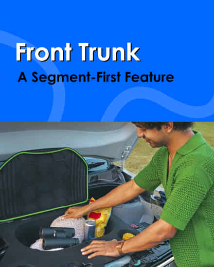 Tata Punch EV 2024-2026 Front Trunk