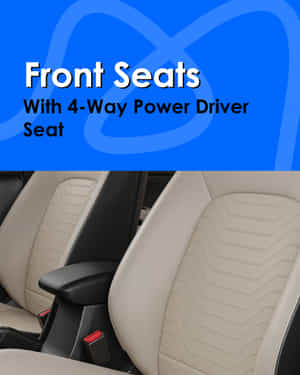 Sonet Front Ventilated Seats with 4-Way Power Driver Seat