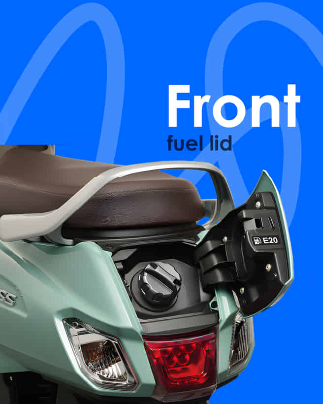 Suzuki Access 125 Fuel Lid