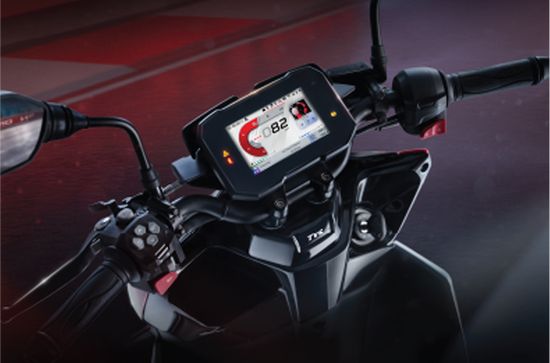 NTorq 150 Full Colour TFT Instrument Console with Connectivity