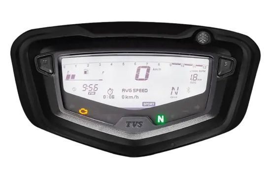 Apache RTR 160 Full Digital Instrument Cluster