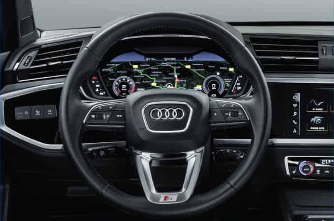 Audi Q3 Sportback Fully Digital 12.29 Inch Instrument Cluster