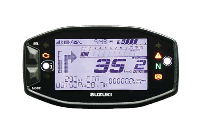 Suzuki Gixxer 150 Fully Digital Instrument Cluster Suzuki Gixxer 150 Fully Digital Instrument Cluster
