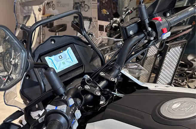 Benelli TRK 502 Fully Digital Instrument Cluster