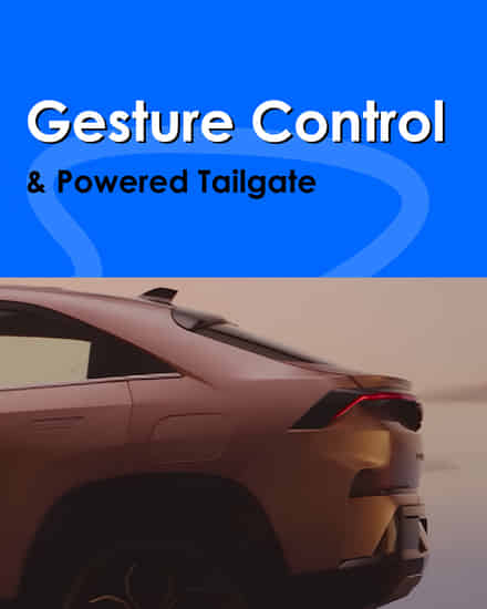 Tata Curvv Gesture Control & Powered Tailgate 