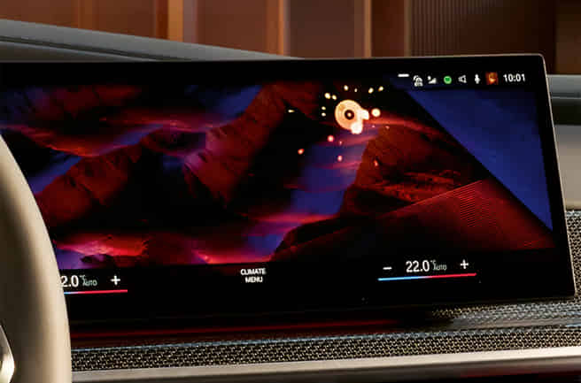 BMW 3 Series LWB Gesture Control for Infotainment