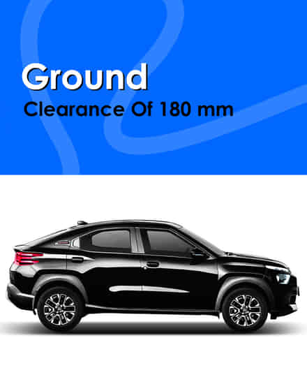 Citroen Basalt X Ground Clearance of 180 mm
