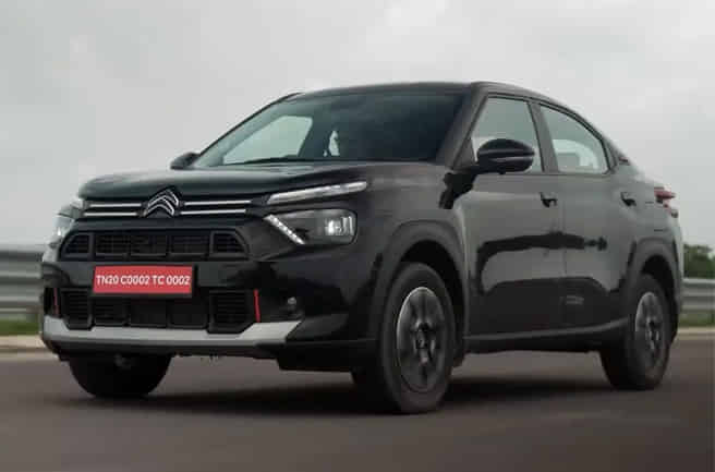 Citroen Basalt X Ground Clearance of 180 mm